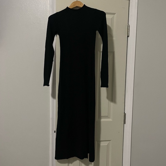 BNWT Mango Knit Slit Maxi Dress - Picture 7 of 7